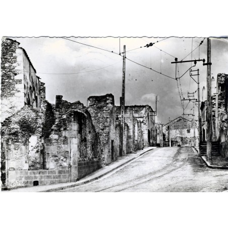 cp87-oradour-sur-glane-le-carrefour-du-cimetiere