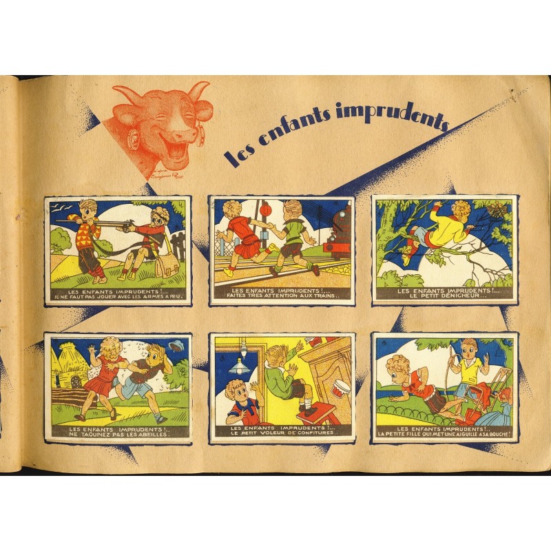 Ancien Chapeau Publicitaire La Vache Qui Rit - Tour De France Benjamin Rabier
