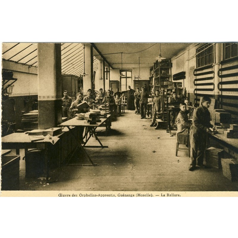 cp57-oeuvre-des-orphelins-apprentis-guenange-la-reliure