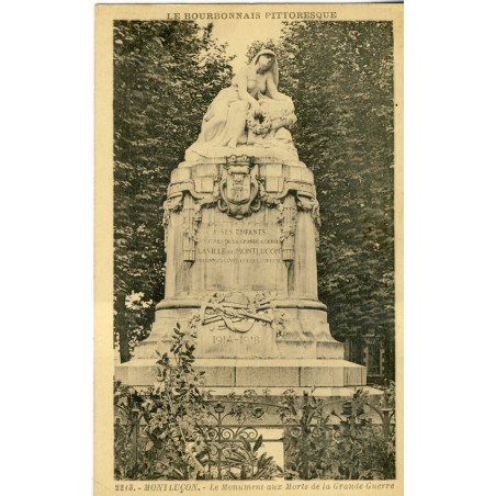 cp03-montlucon-le-monument-aux-morts-de-la-grande-guerre