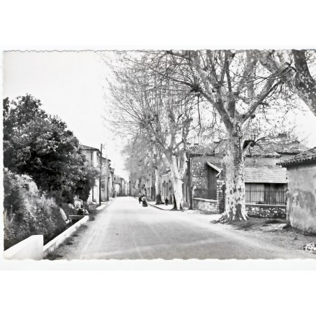 CP83 LA ROQUEBRUSSANE - LA RUE DU PORTAIL