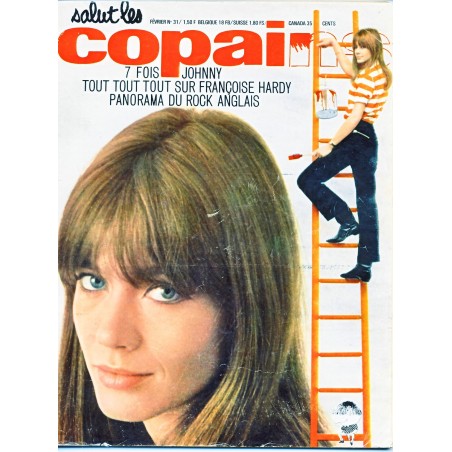 SALUT LES COPAINS N° 31 FRANCOISE HARDY