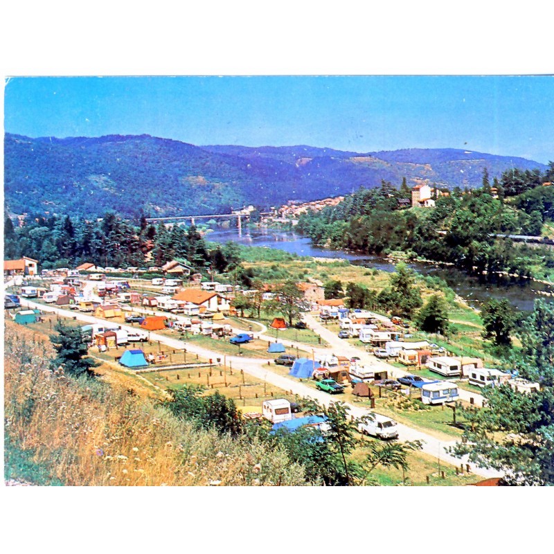 CP43 AUREC SUR LOIRE - TERRAIN DE CAMPING CARAVANING EN BORDURE DE LA LOIRE