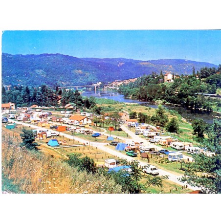 CP43 AUREC SUR LOIRE - TERRAIN DE CAMPING CARAVANING EN BORDURE DE LA LOIRE