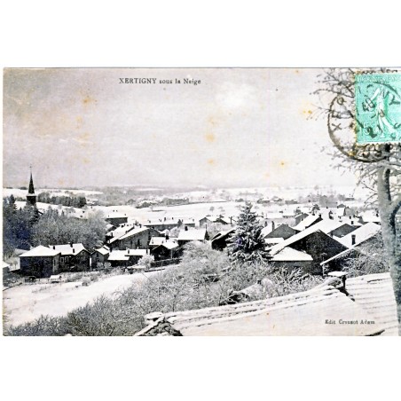 CP88 XERTIGNY - SOUS LA NEIGE