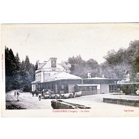 CP88 PLOMBIERES - LA GARE