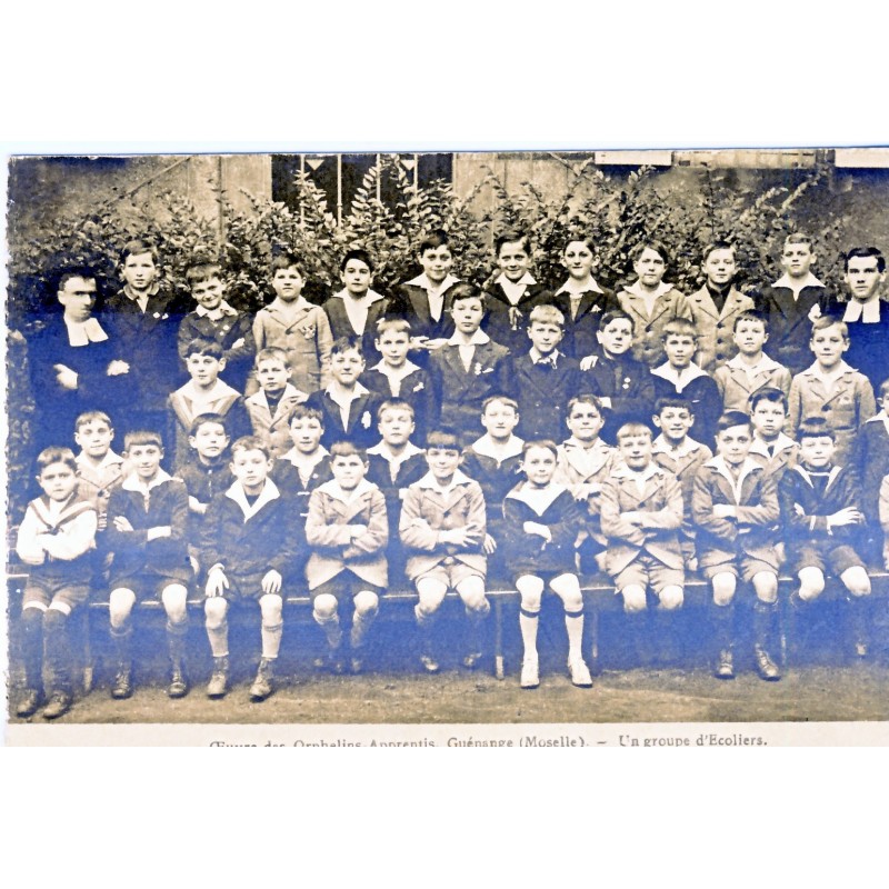 CP57 GUENANGE - OEUVRE DES ORPHELINS APPRENTIS - UN GROUPE D'ECOLIERS