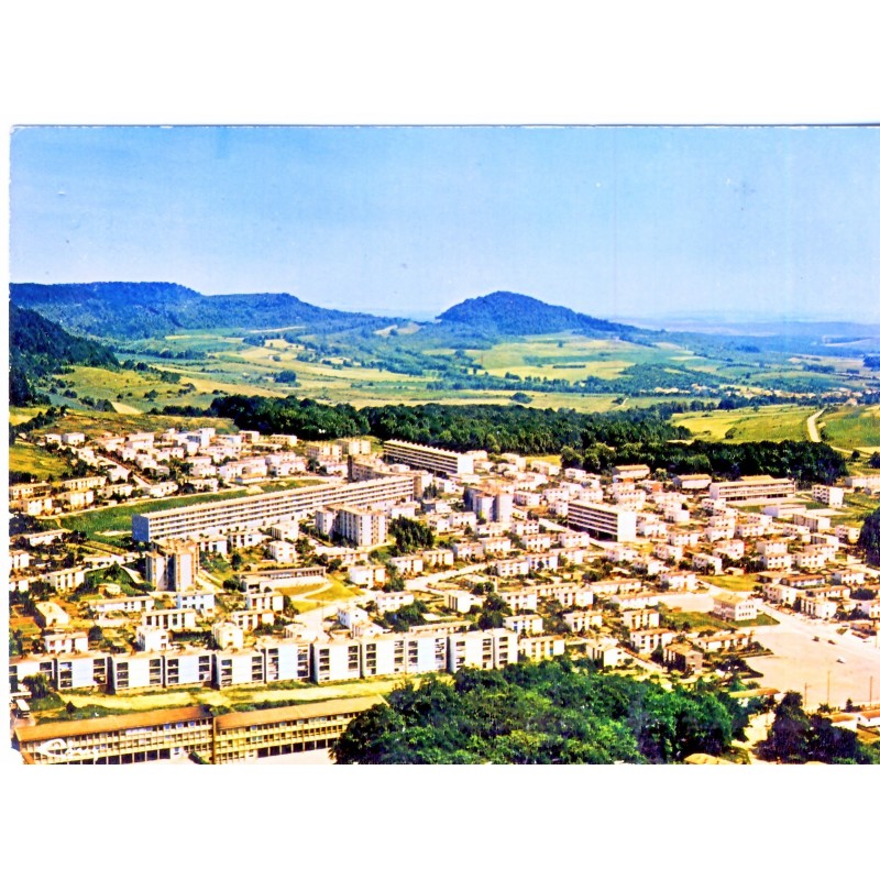 CP57 HAYANGE - LE KONACKER  VUE AERIENNE - AVENUE C.E.C.A. ET YVES FARGES