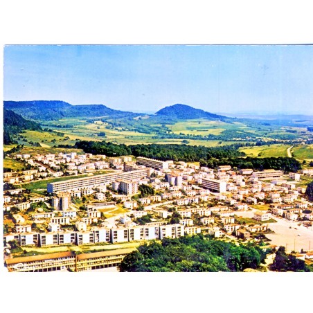 CP57 HAYANGE - LE KONACKER  VUE AERIENNE - AVENUE C.E.C.A. ET YVES FARGES