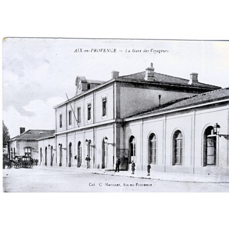 CP13 AIX EN PROVENCE -  LA GARE DES VOYAGEURS