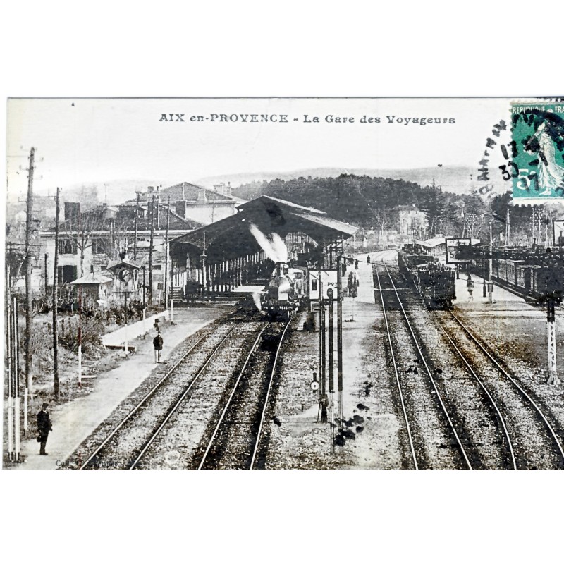 CP13 AIX EN PROVENCE -  LA GARE DES VOYAGEURS