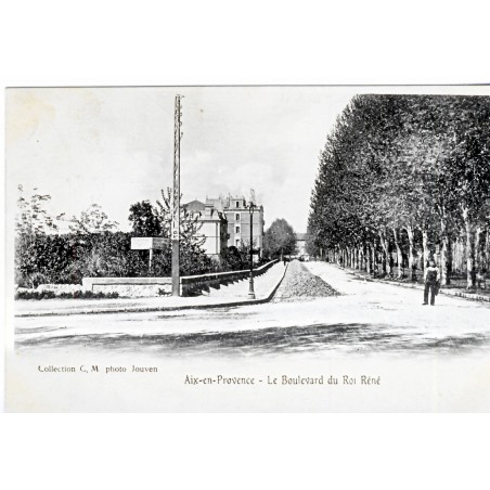 CP13 AIX EN PROVENCE -  LE BOULEVARD DU ROI RENE