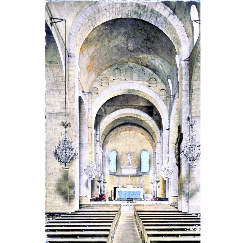 CP34 QUARANTE - INTERIEUR DE L'EGLISE 