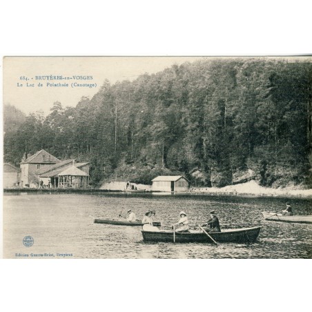 CP88 BRUYERES EN VOSGES - LE LAC DE POINTHAIE - CANOTAGE