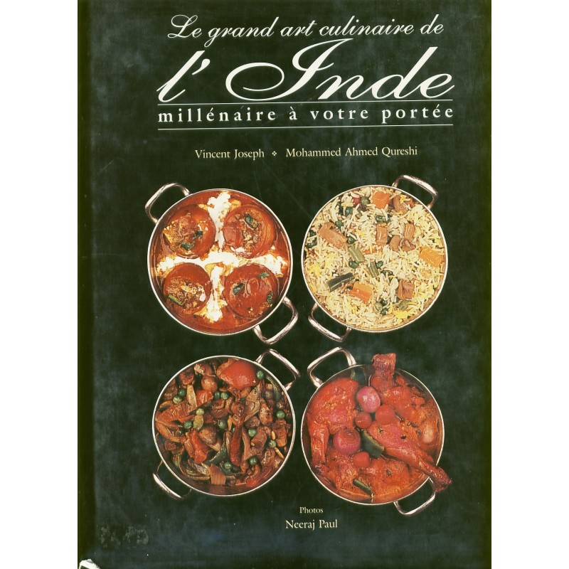 LIVRE DE CUISINE - LE GRAND ART CULINAIRE DE L'INDE