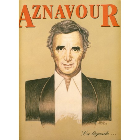 LIVRE : AZNAVOUR, LA LEGENDE...