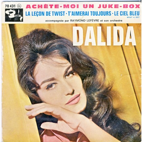 DISQUE 45 TOURS DALIDA - ACHETE-MOI UN JUKE-BOX