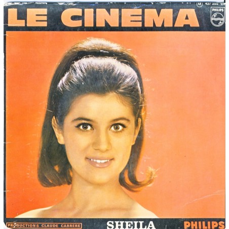 DISQUE 45 TOURS SHEILA 11ème - LE CINEMA