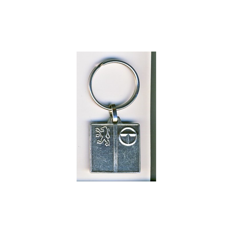 PORTE CLES PEUGEOT -TALBOT DIJON METAL