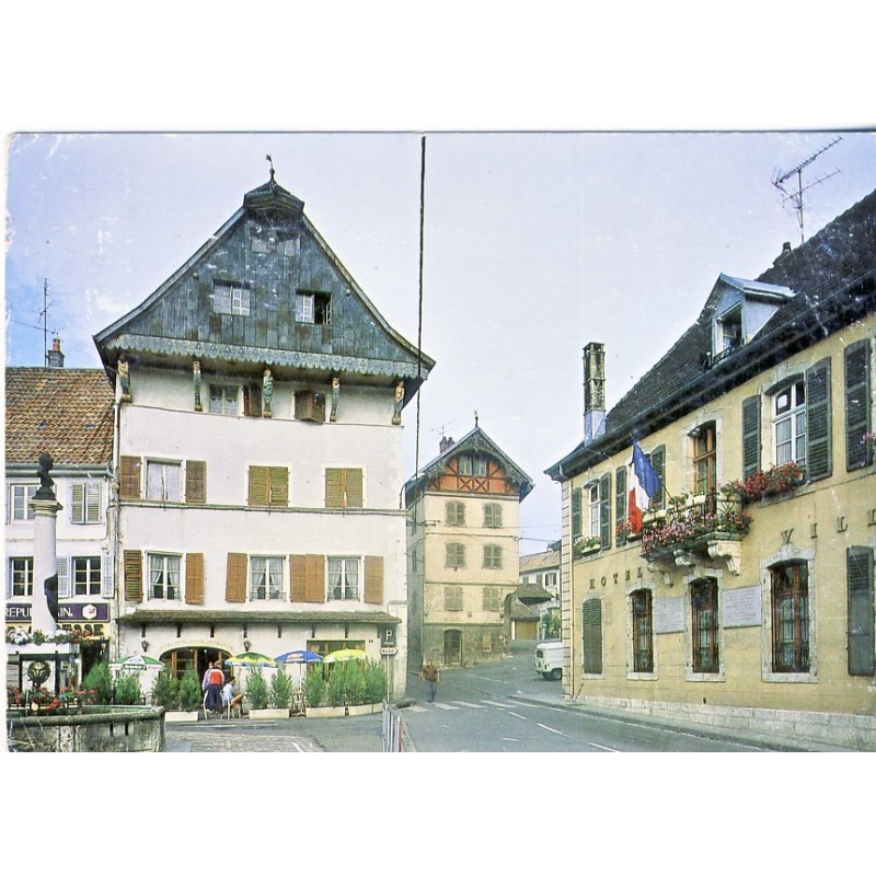 CP90 DELLE - LA MAISON DES CARIATIDES, PLACE DE LA REPUBLIQUE