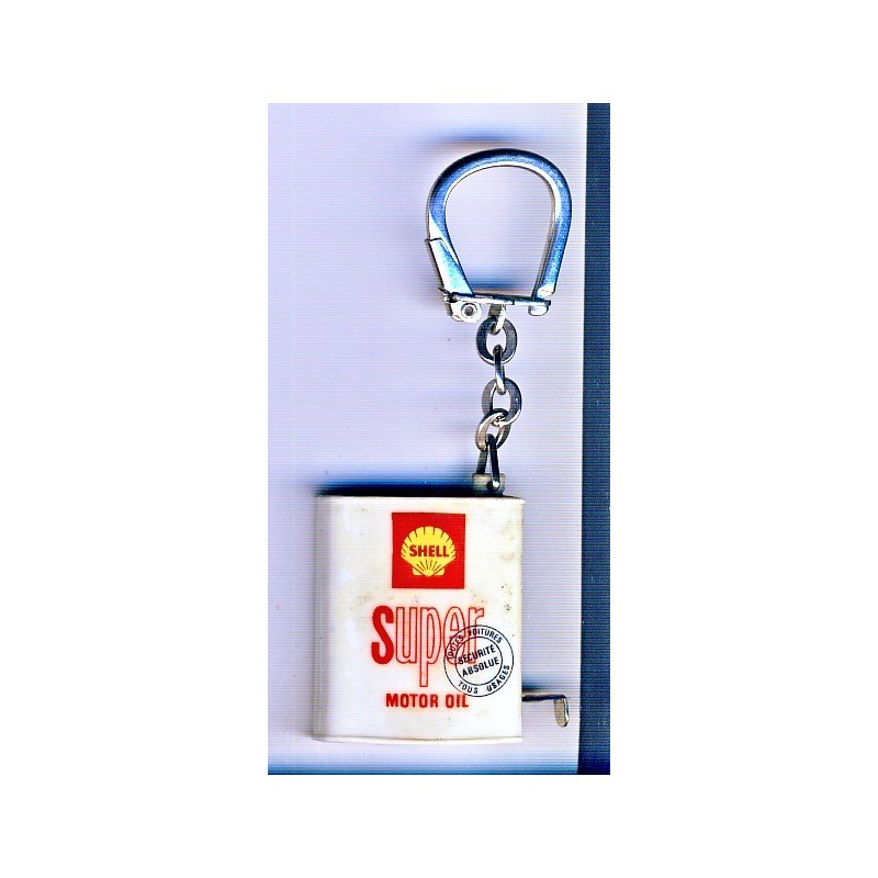 PORTE CLES SHELL - BIDON AVEC METRE