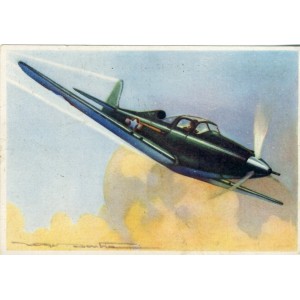 CARTE POSTALE AVIATION - CHASSEUR BELL AIRACOBRA