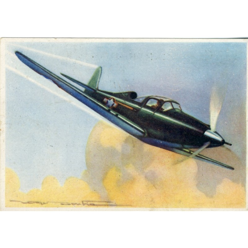 CARTE POSTALE AVIATION - CHASSEUR BELL AIRACOBRA