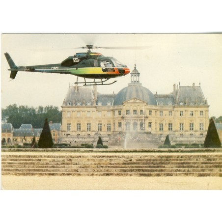 CARTE POSTALE AVIATION - AEROSPATIALE AS 355F ECUREUIL 2