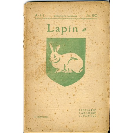 LIVRE - LAPIN - CLAPIER D'AMATEUR - CLAPIER D'ORNEMENT