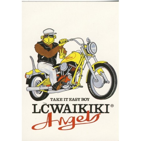 CARTE POSTALE MOTO - LC WAIKIKI ANGELS