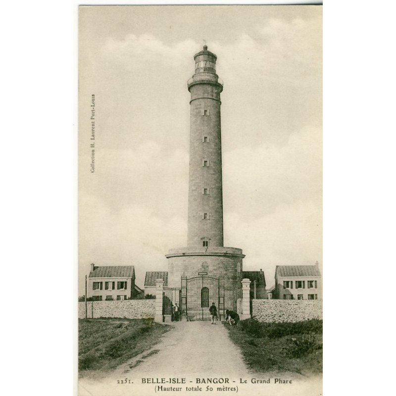 CARTE POSTALE LE GRAND PHARE BELLE-ISLE - BANGOR  (22)