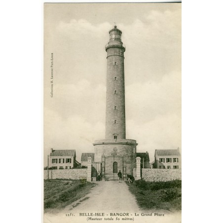 CARTE POSTALE LE GRAND PHARE BELLE-ISLE - BANGOR  (22)