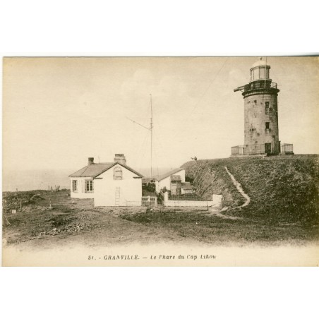 CP50 GRANVILLE - LE PHARE DU CAP LIHOU