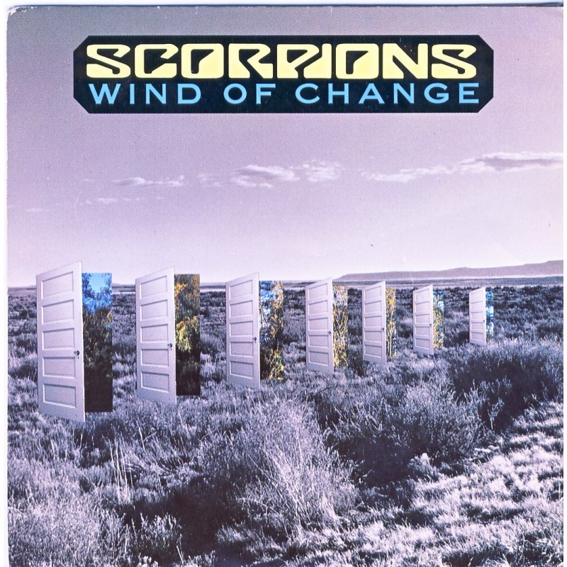 DISQUE 45 TOURS SCORPIONS - WIND OF CHANGE
