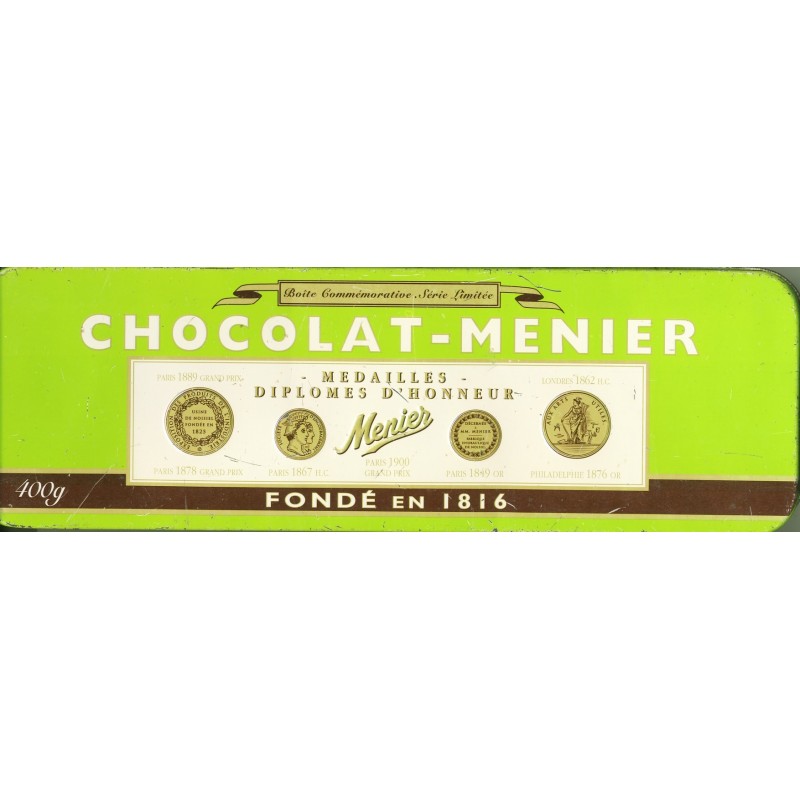 BOITE  COMMEMORATIVE SERIE LIMITEE CHOCOLAT MENIER