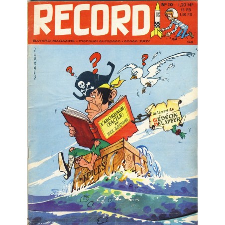 RECORD N° 10 - OCTOBRE 1962 - BAYARD MAGAZINE