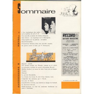 RECORD N° 15 - MARS 1963 - BAYARD MAGAZINE﻿