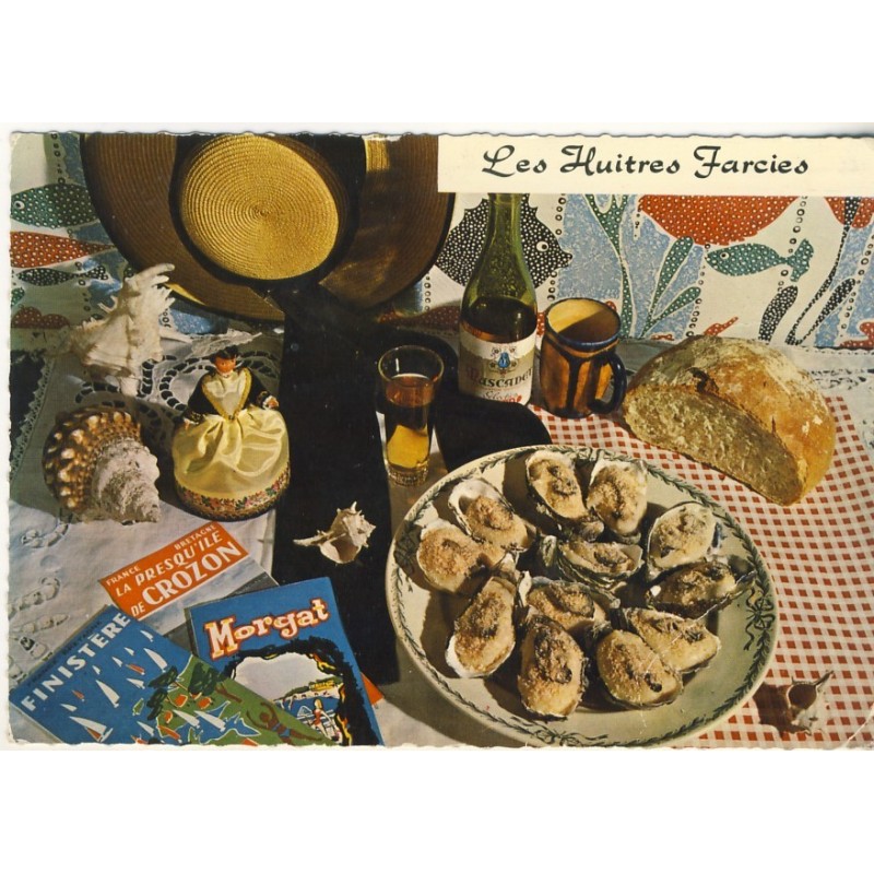 RECETTE EMILIE BERNARD N° 92 - LES HUITRES FARCIES