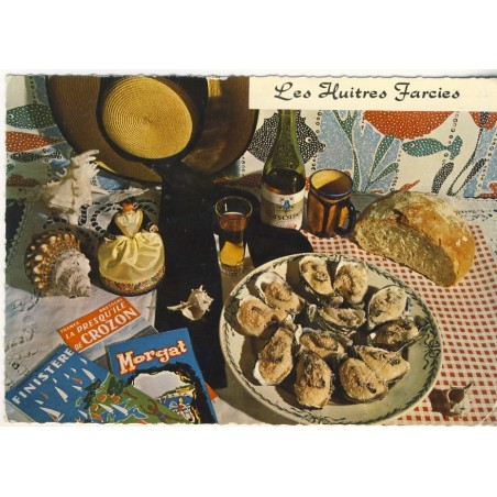 RECETTE EMILIE BERNARD N° 92 - LES HUITRES FARCIES