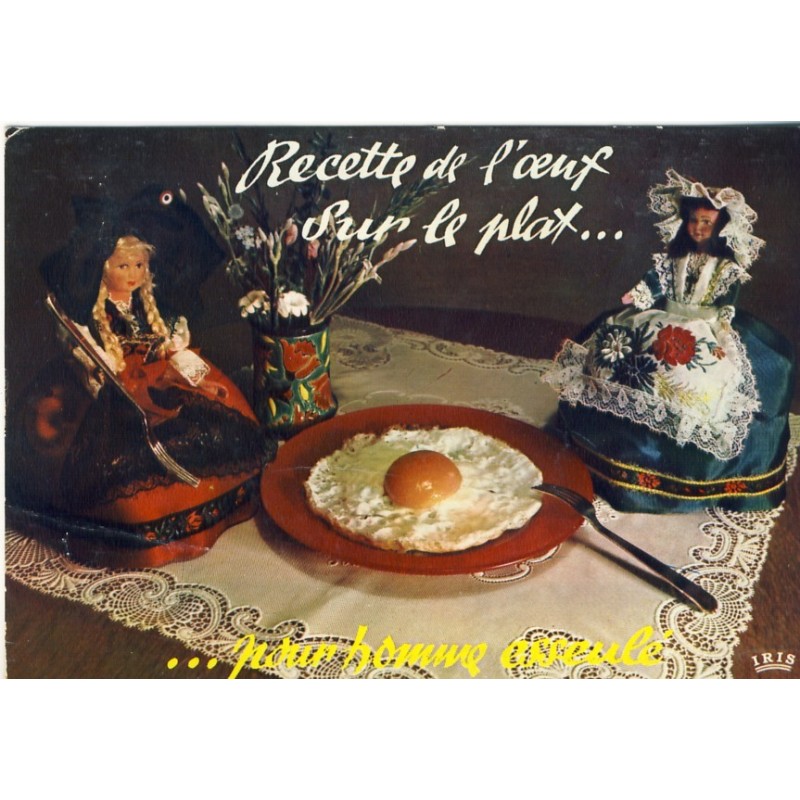 RECETTE  - L'OEUF SUR LE PLAT