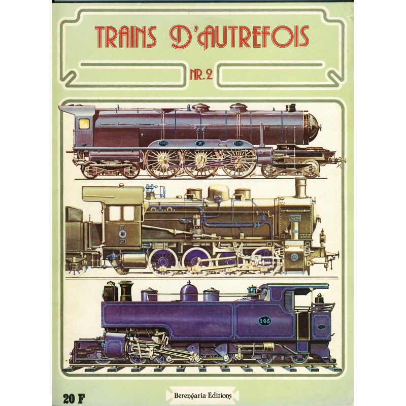 LIVRE - TRAINS D'AUTREFOIS N°2
