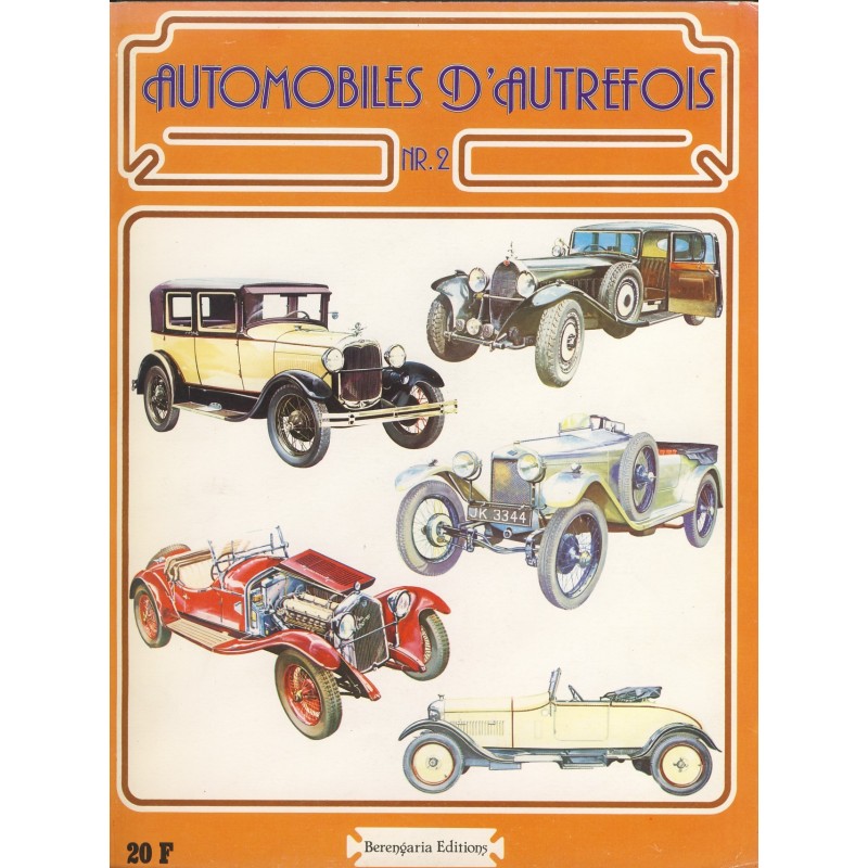 LIVRE - AUTOMOBILES D'AUTREFOIS N°2