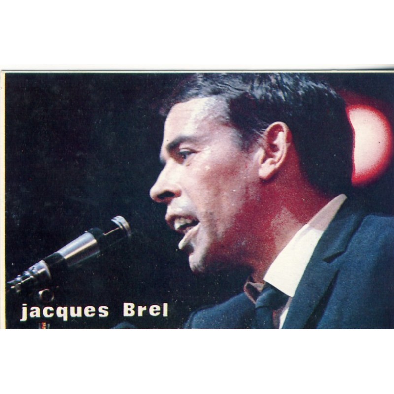 CARTE JACQUES BREL