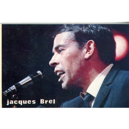 CARTE JACQUES BREL