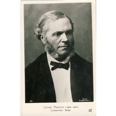 CARTE POSTALE CESAR FRANCK