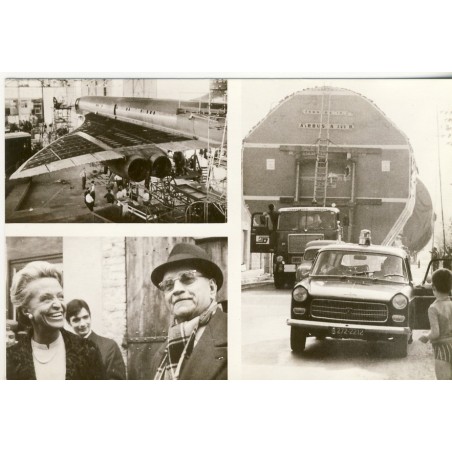 CARTE POSTALE IMAGES DE TOULOUSE - D. DAURAT - J. AURIOL - CONCORDE