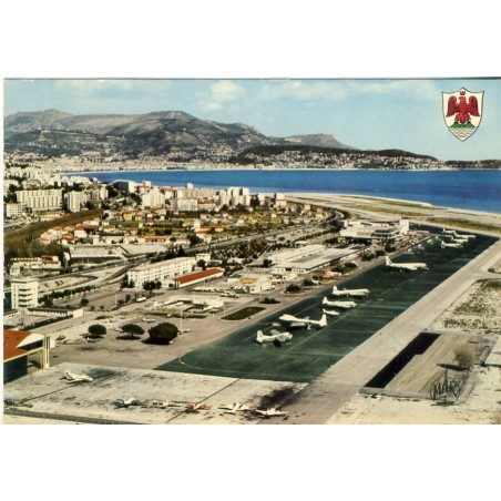 CARTE POSTALE AEROPORT NICE COTE D'AZUR