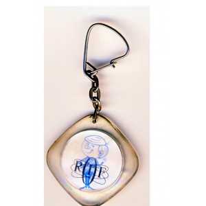 PORTE CLES TETE DE BOIS - ORTF