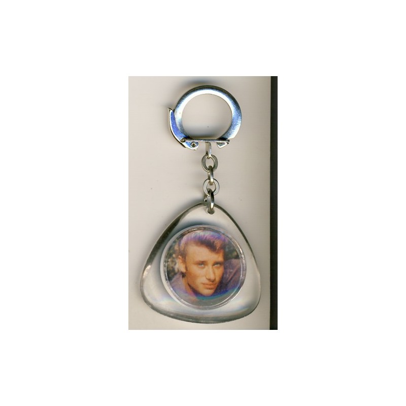 PORTE CLES JOHNNY HALLYDAY