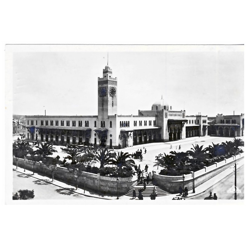 CARTE POSTALE ORAN - LA GARE